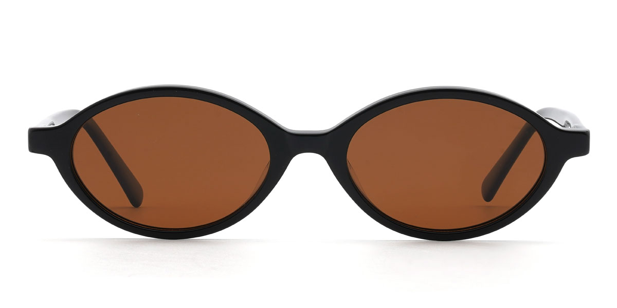 Schwarz Braun Tillie Brille - Oval Sunglasses