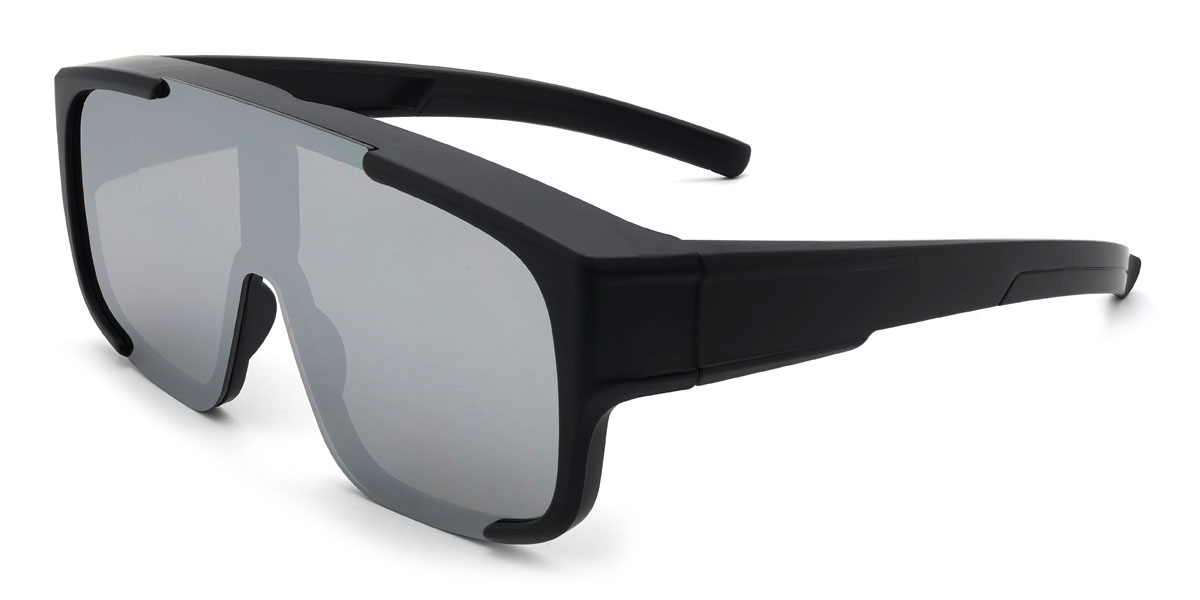 Schwarz/Quecksilber Kamron Brille - Cycling Glasses