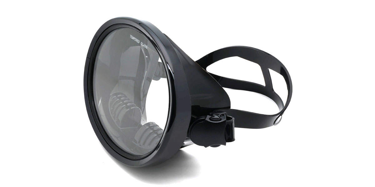 Noir Transparent Zamora Lunettes - Swimming Goggles Glasses