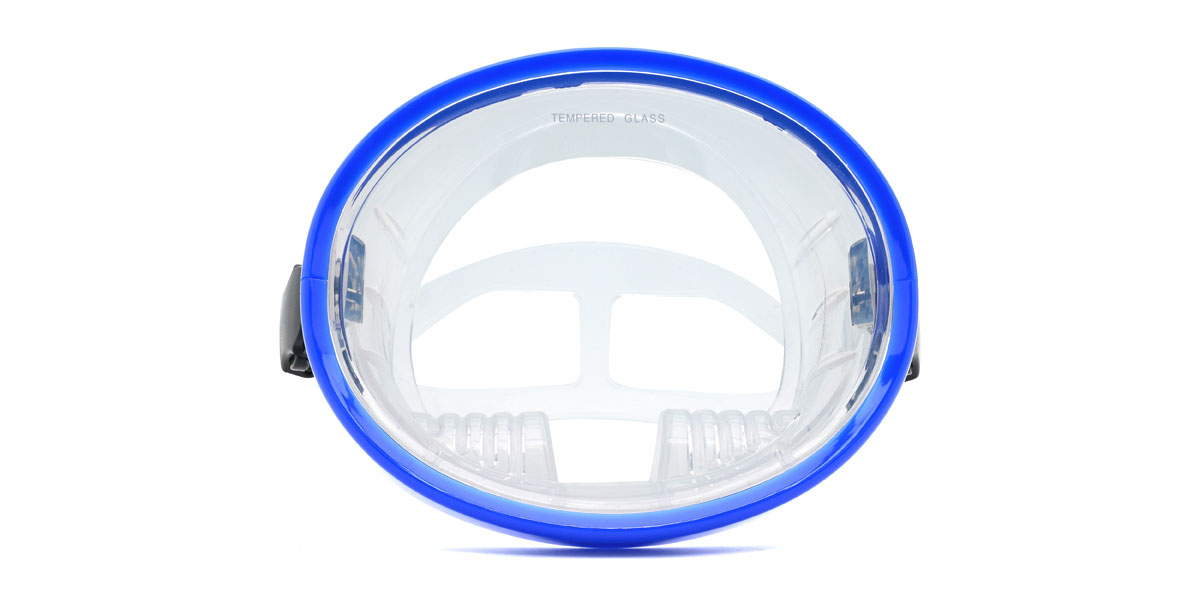 Bleu Transparent Zamora Lunettes - Swimming Goggles Glasses
