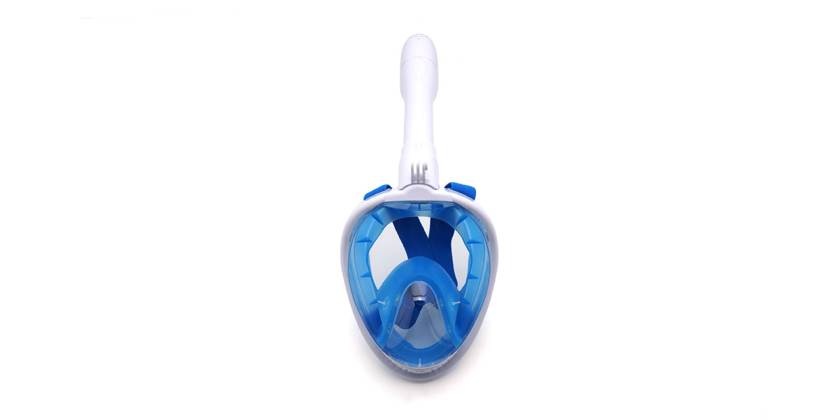 Blanc Bleu Azaire Lunettes - Swimming Goggles Glasses