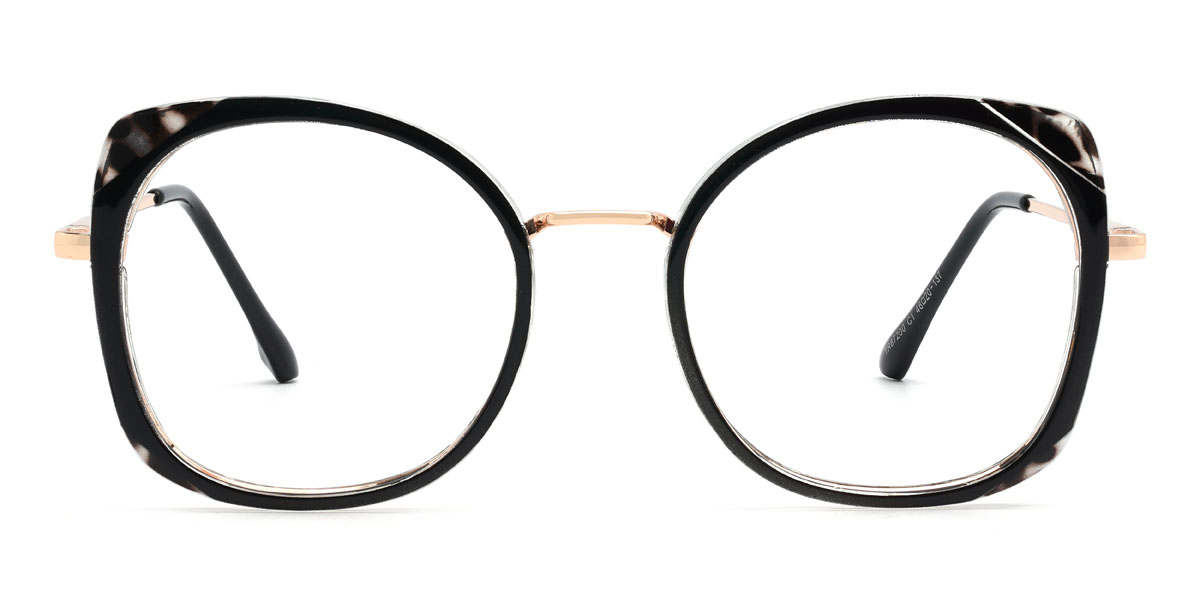 Negro Negro Carey Hiro Gafas - Oval Glasses