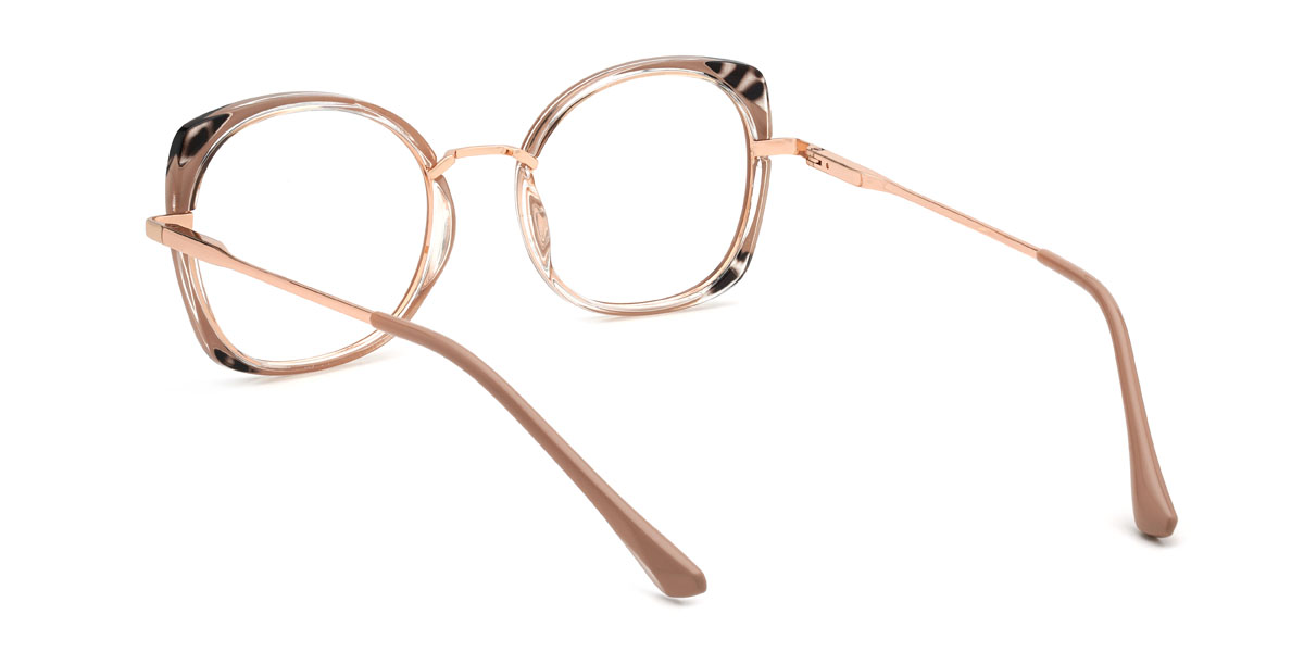 Cameo Marrón Negro Carey Hiro Gafas - Oval Glasses