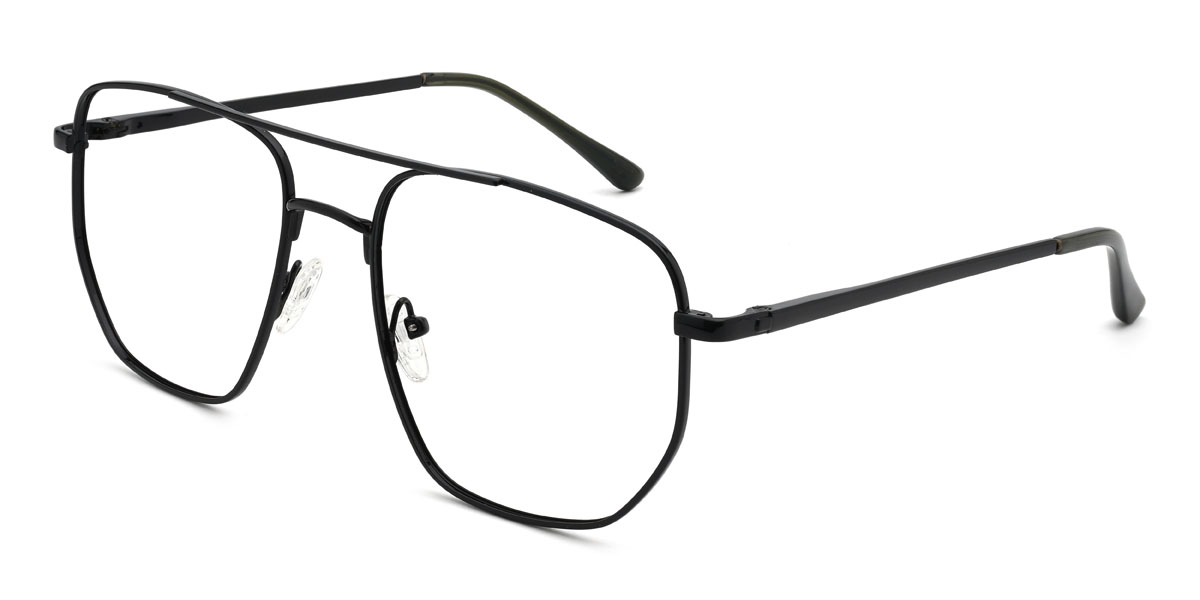 Negro Olivier Gafas - Aviator Glasses