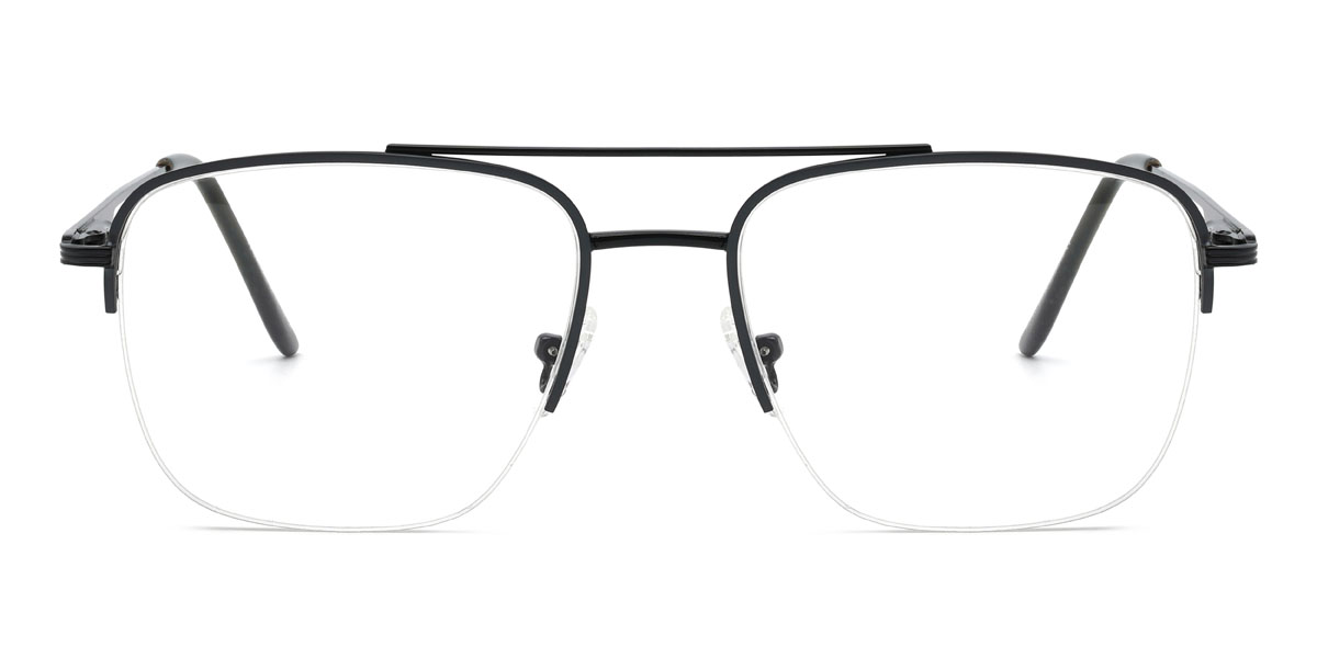 Fekete Divya Szemüveg - Aviator Glasses