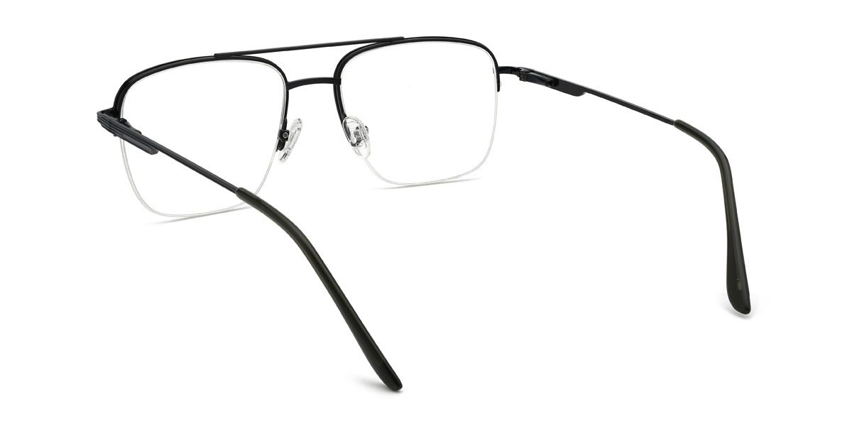 Fekete Divya Szemüveg - Aviator Glasses
