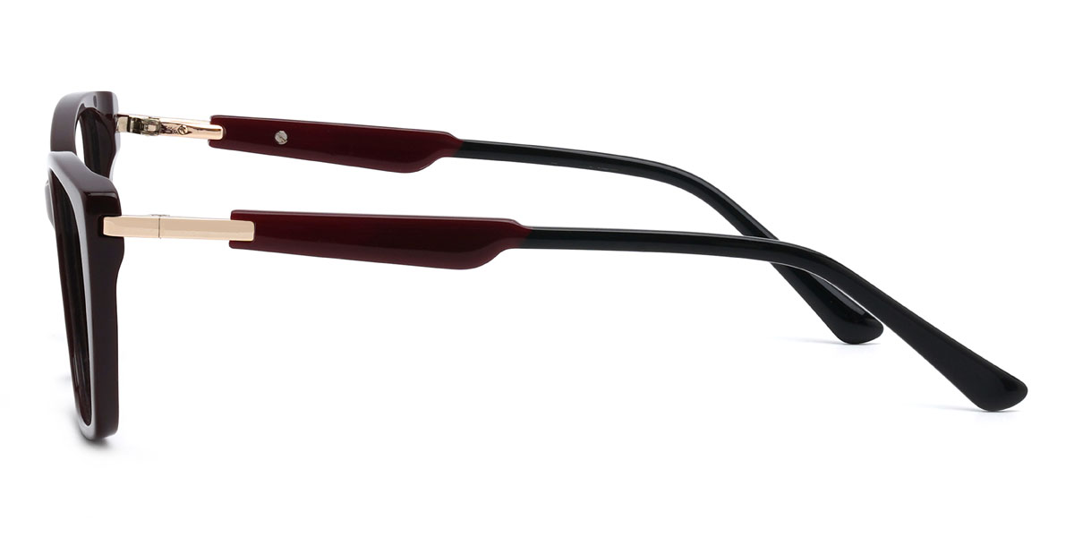 Rojo azufaifo Kiley Gafas - Rectangle Glasses