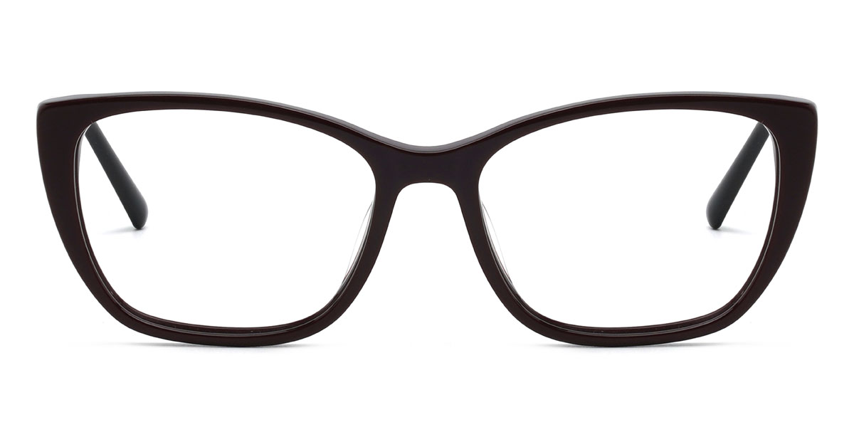 Rojo azufaifo Kiley Gafas - Rectangle Glasses