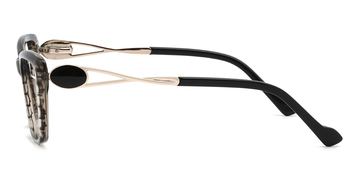 Gris Zaida Gafas - Rectangle Glasses