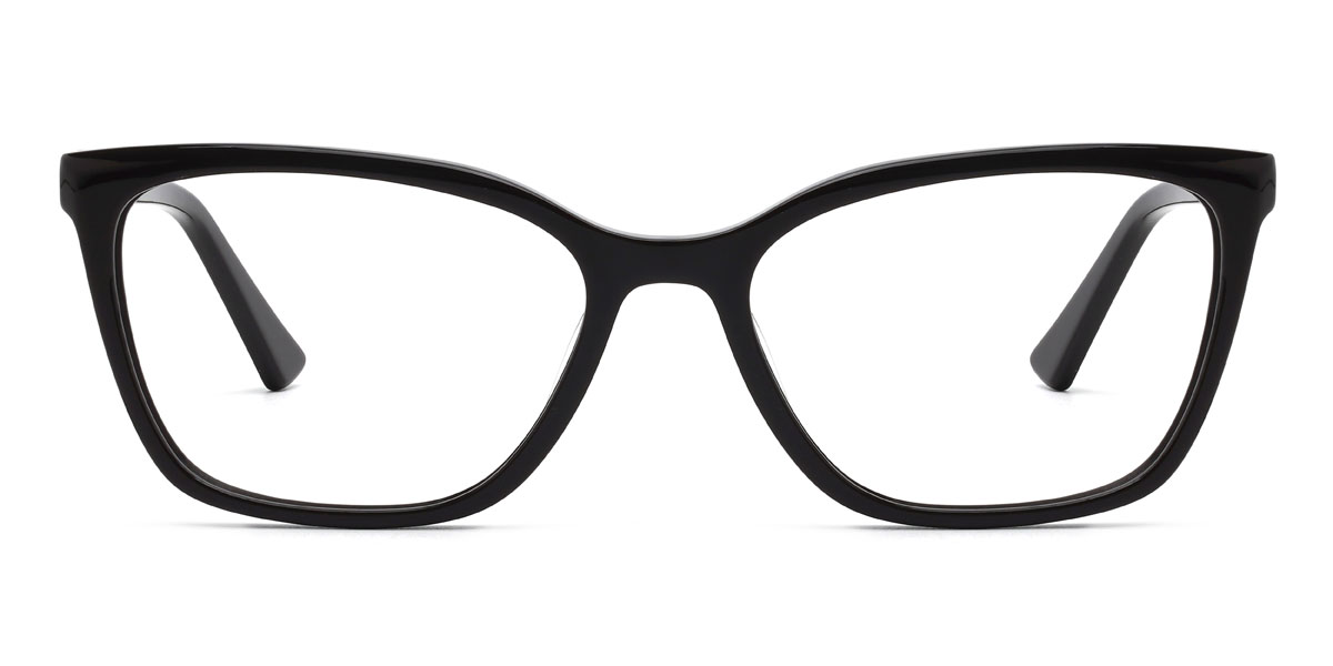 Negro Stefano Gafas - Rectangle Glasses