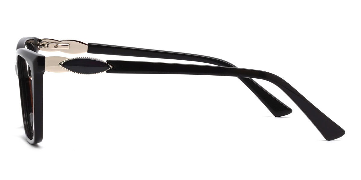 Negro Stefano Gafas - Rectangle Glasses