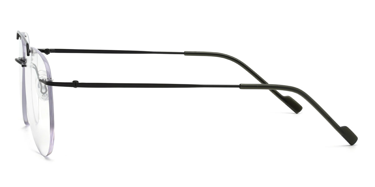 Negro Nolen Gafas - Aviator Glasses