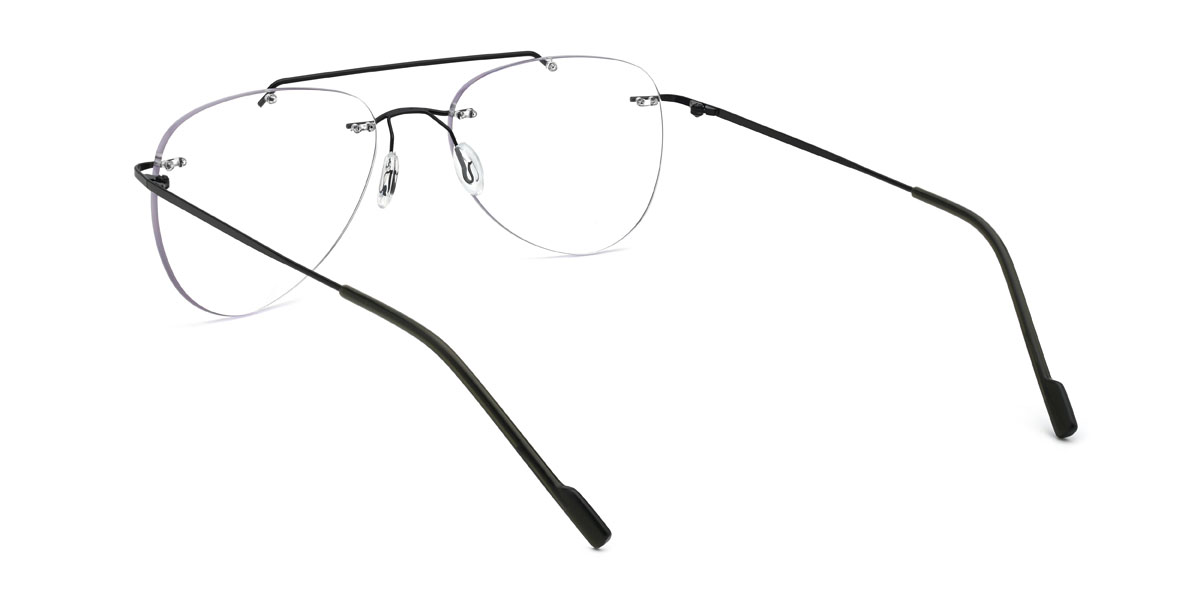 Negro Nolen Gafas - Aviator Glasses