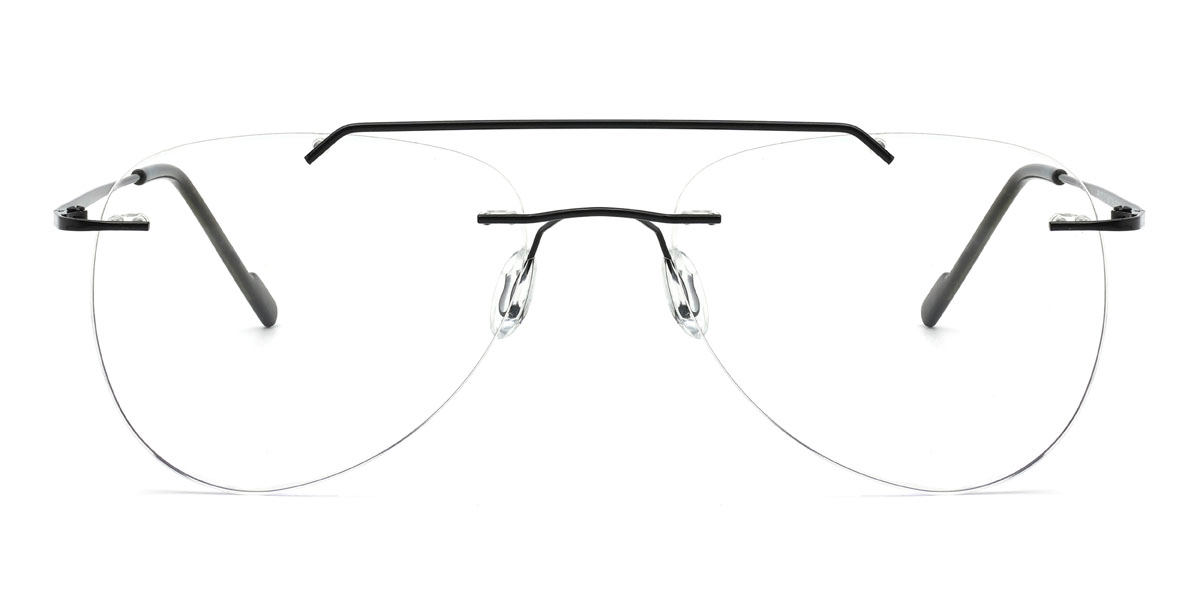 Negro Nolen Gafas - Aviator Glasses