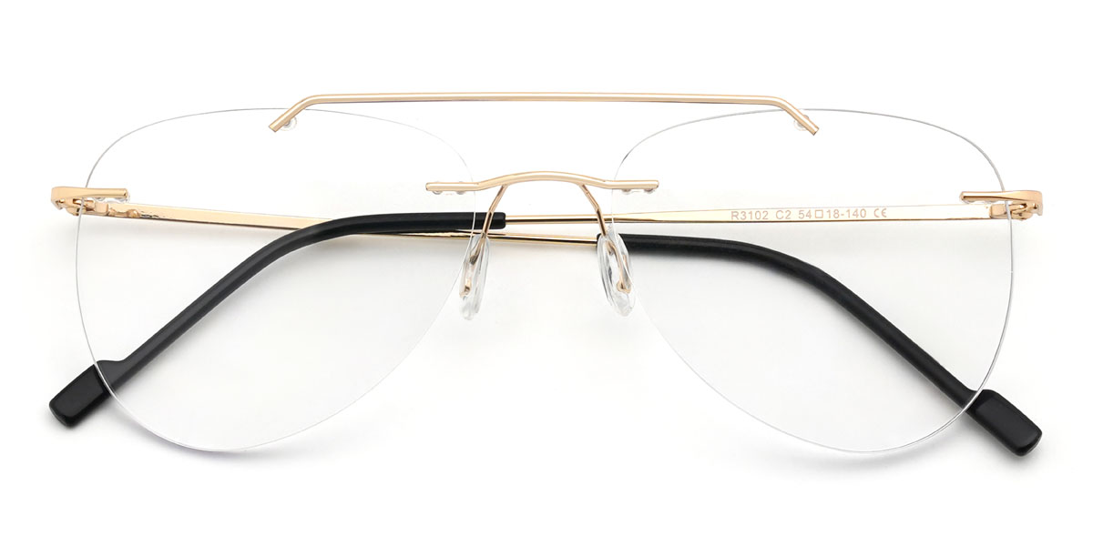 Oro Nolen Gafas - Aviator Glasses