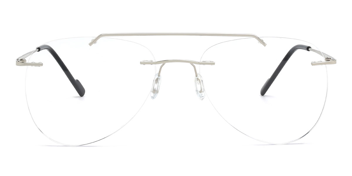 Plata Nolen Gafas - Aviator Glasses