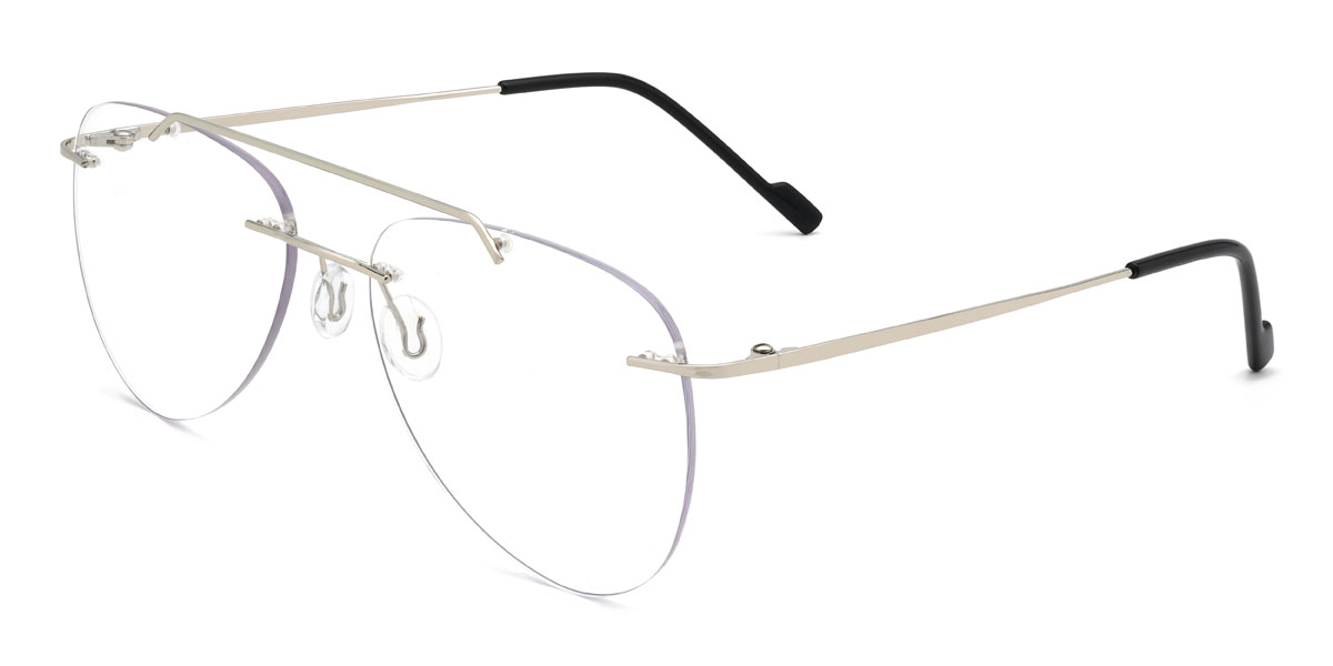 Plata Nolen Gafas - Aviator Glasses