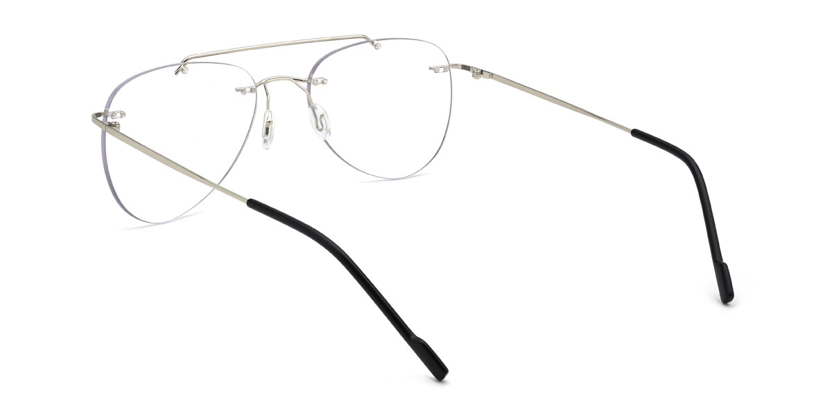 Plata Nolen Gafas - Aviator Glasses