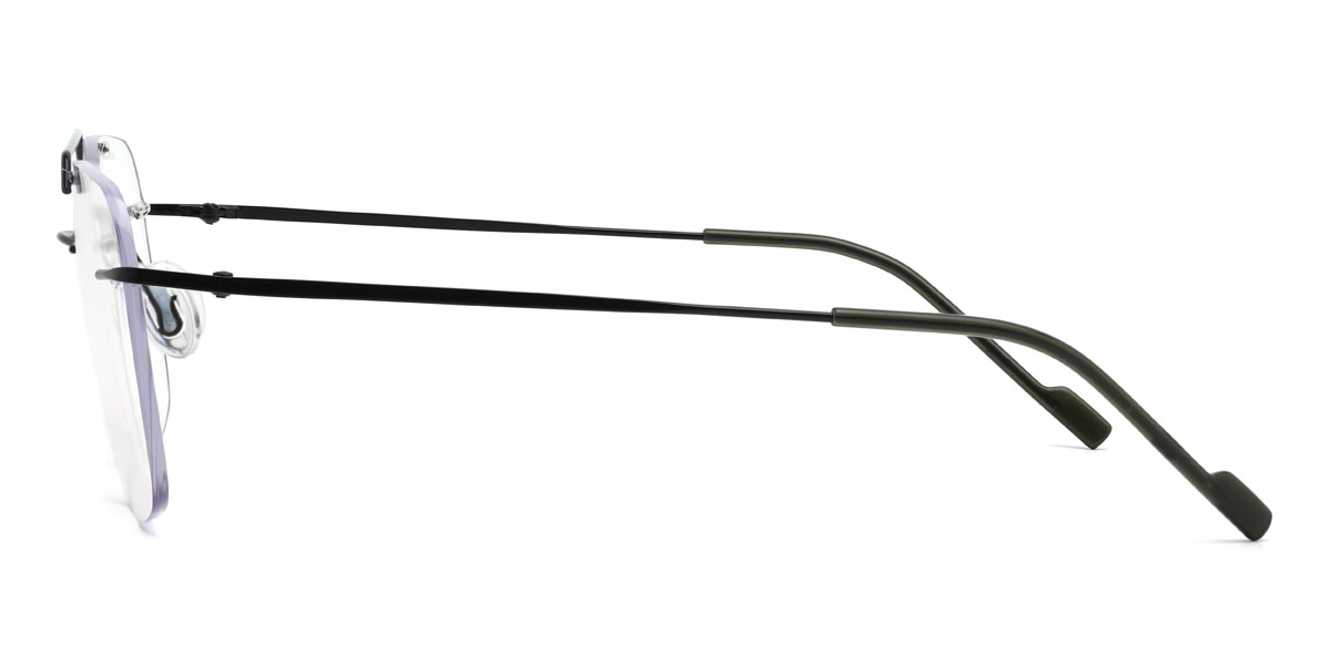 Fekete Johnson Szemüveg - Aviator Glasses