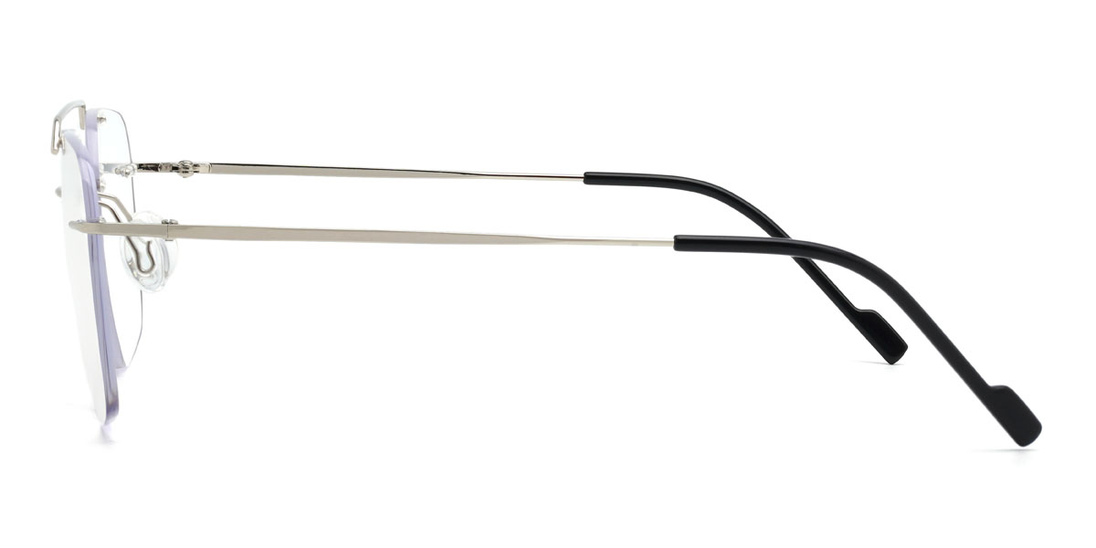 Ezüst Johnson Szemüveg - Aviator Glasses