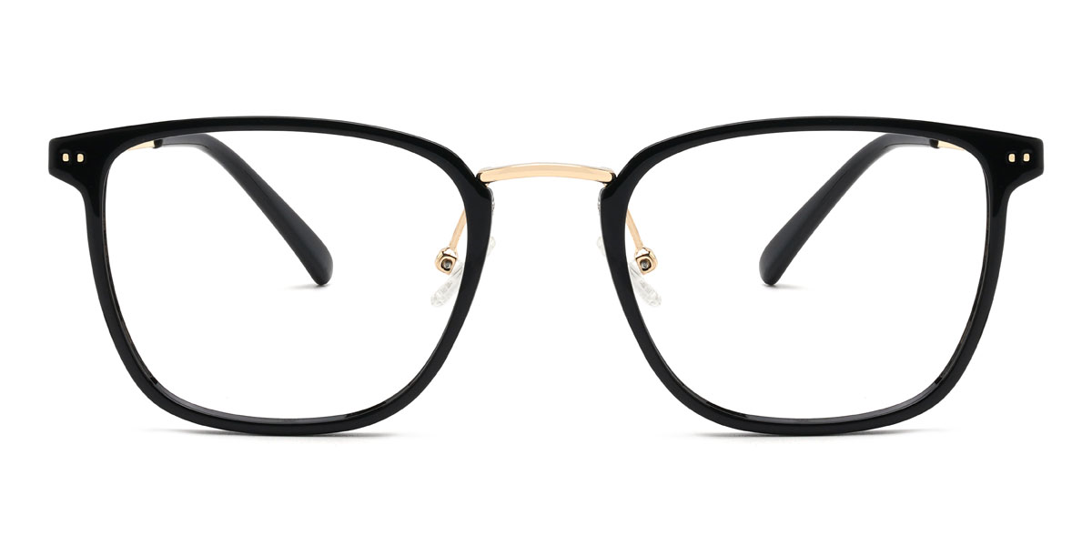 Black Britton Glasses - Rectangle Glasses
