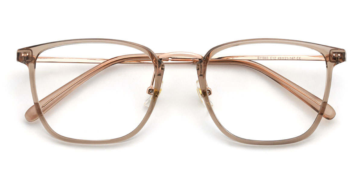 Grey Britton Glasses - Rectangle Glasses