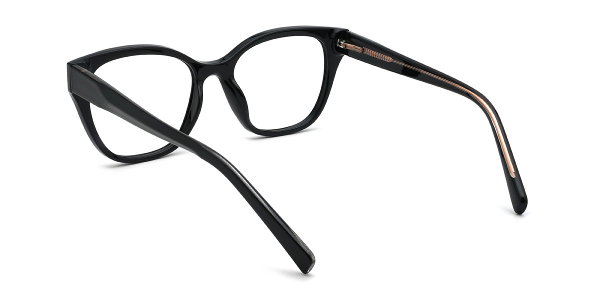 Negro Mani Gafas - Cat Eye Glasses