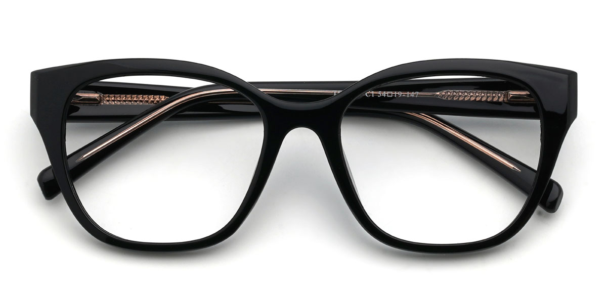 Negro Mani Gafas - Cat Eye Glasses