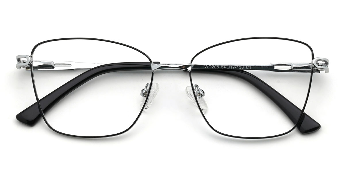 Negro Aiko Gafas - Cat Eye Glasses