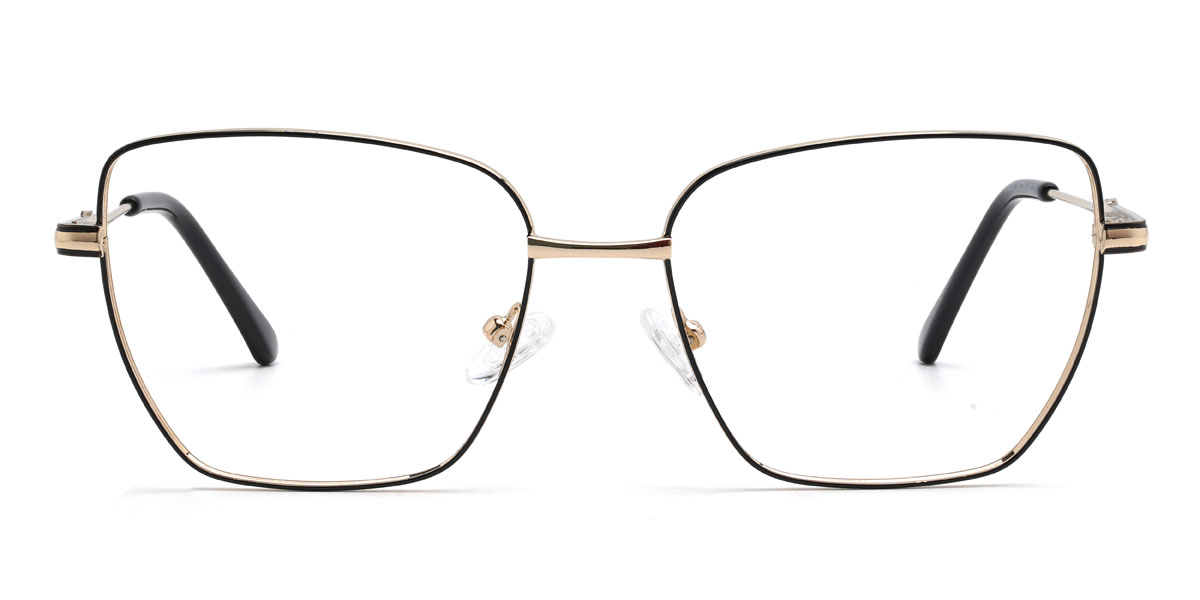 Negro Kaitlynn Gafas - Rectangle Glasses