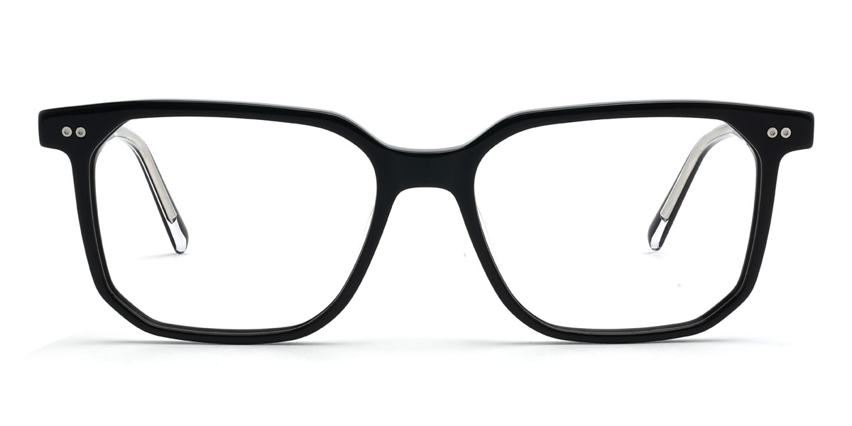Negro Tasneem Gafas - Rectangle Glasses