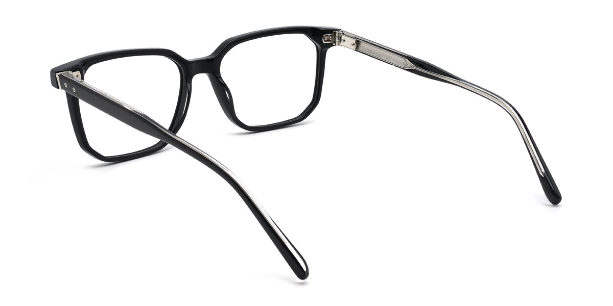 Negro Tasneem Gafas - Rectangle Glasses