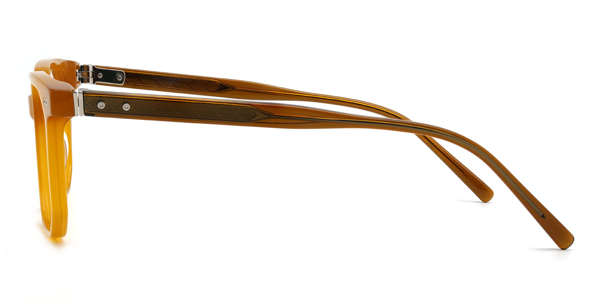 Naranja Tasneem Gafas - Rectangle Glasses