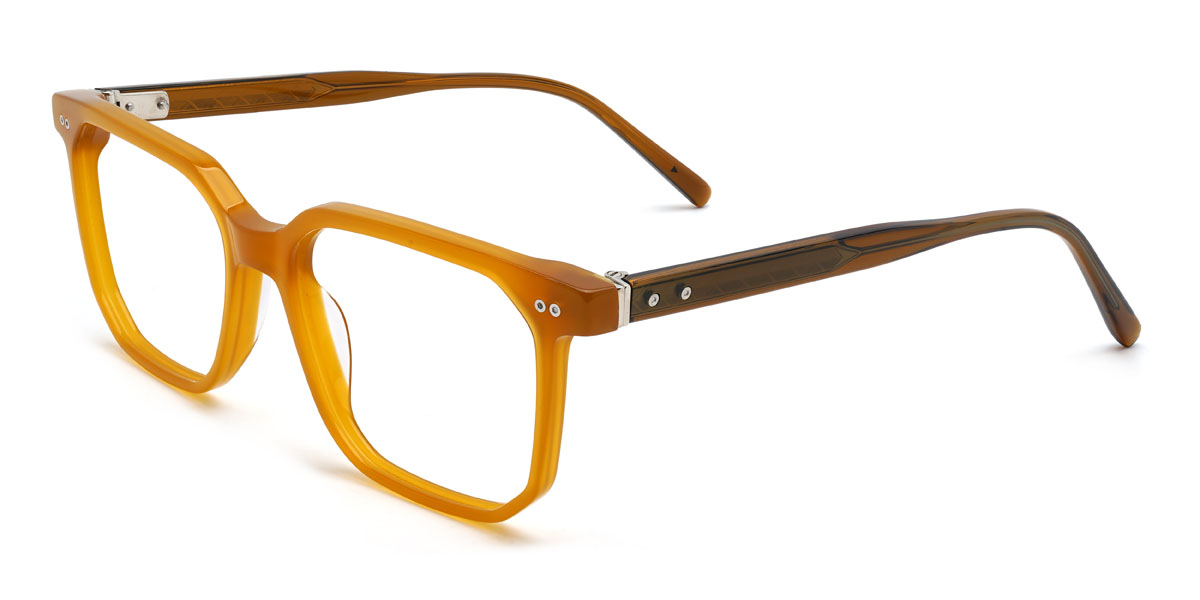 Naranja Tasneem Gafas - Rectangle Glasses