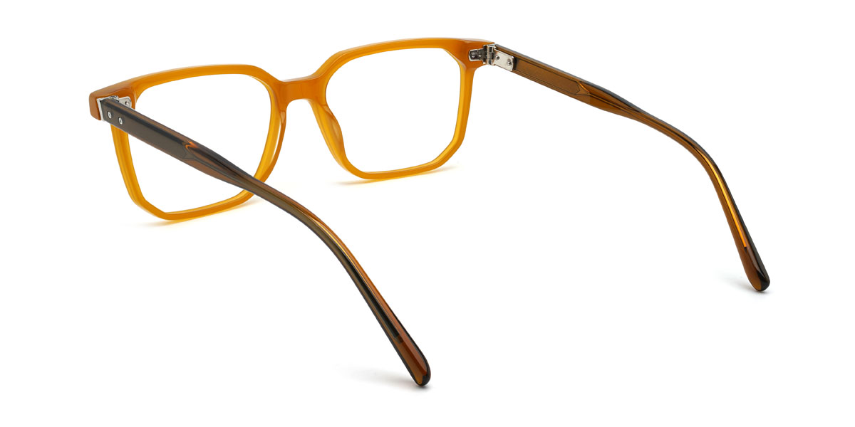 Naranja Tasneem Gafas - Rectangle Glasses