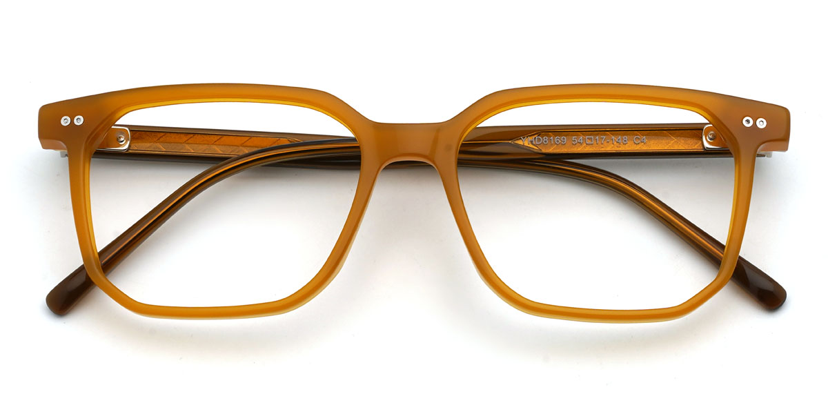 Naranja Tasneem Gafas - Rectangle Glasses