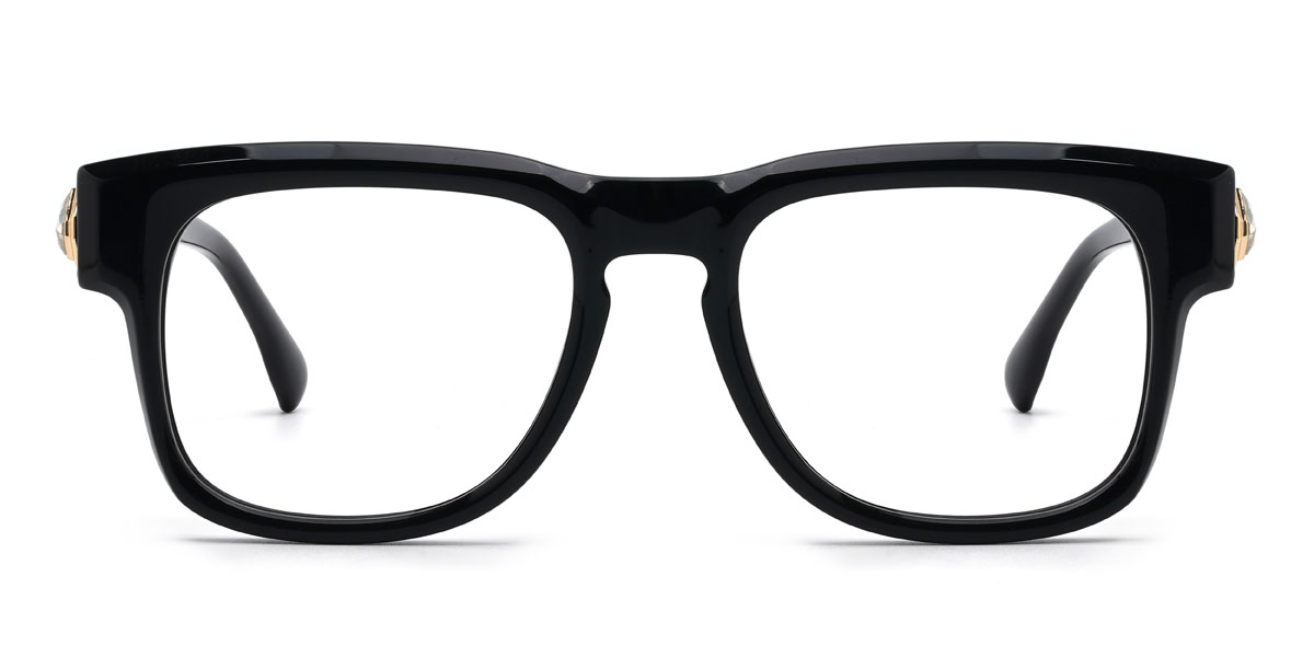 Black Terra Glasses - Rectangle Glasses