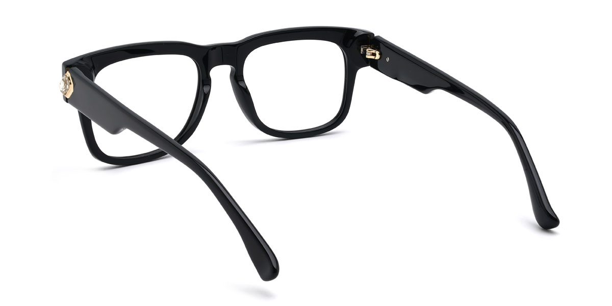 Black Terra Glasses - Rectangle Glasses