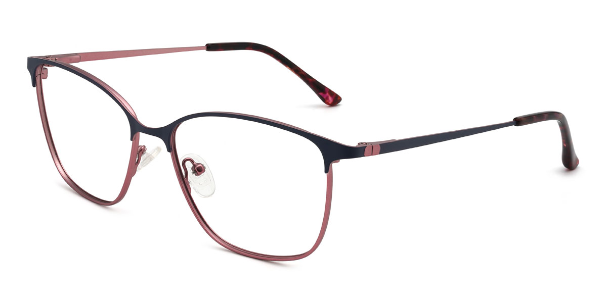 Bleu Rose Jemima Lunettes - Rectangle Glasses