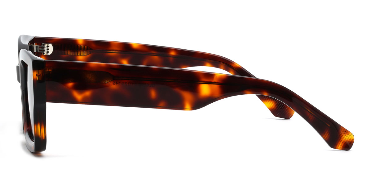 Teknőcpáncél Fokozatosan lila Eleonora Szemüveg - Rectangle Sunglasses