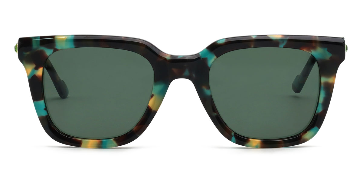 Mázas Zöld Naveen Szemüveg - Rectangle Sunglasses