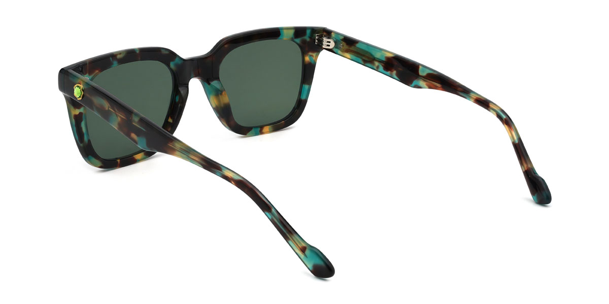 Mázas Zöld Naveen Szemüveg - Rectangle Sunglasses