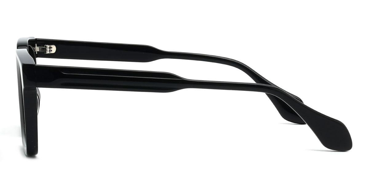 Fekete szürke Hamed Szemüveg - Rectangle Sunglasses