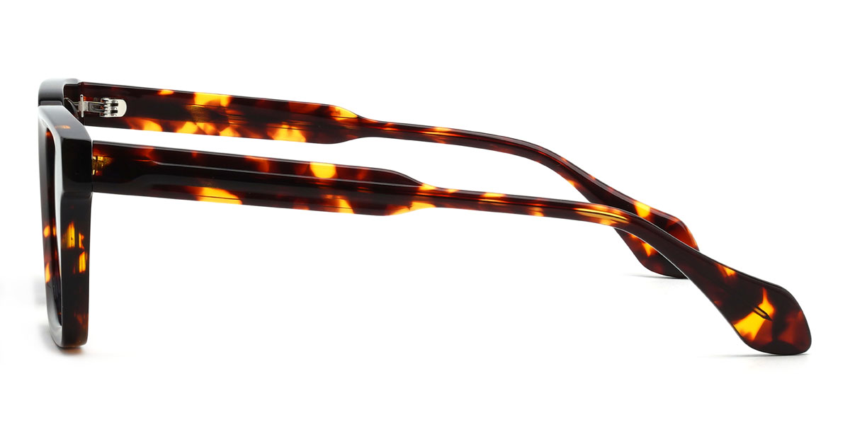 Teknőcpáncél Fokozatosan lila Hamed Szemüveg - Rectangle Sunglasses