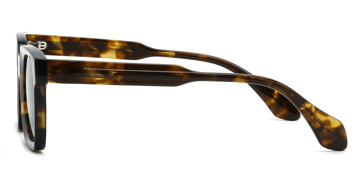 Teknősbéka sötétzöld Hamed Szemüveg - Rectangle Sunglasses