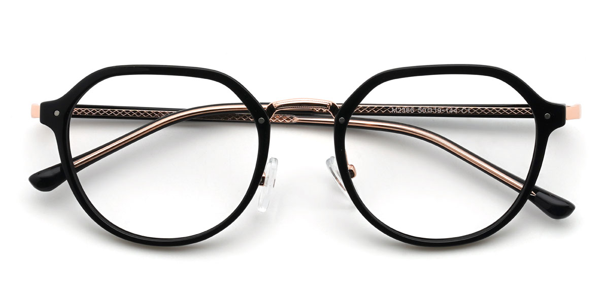 Fekete Talitha Szemüveg - Oval Glasses