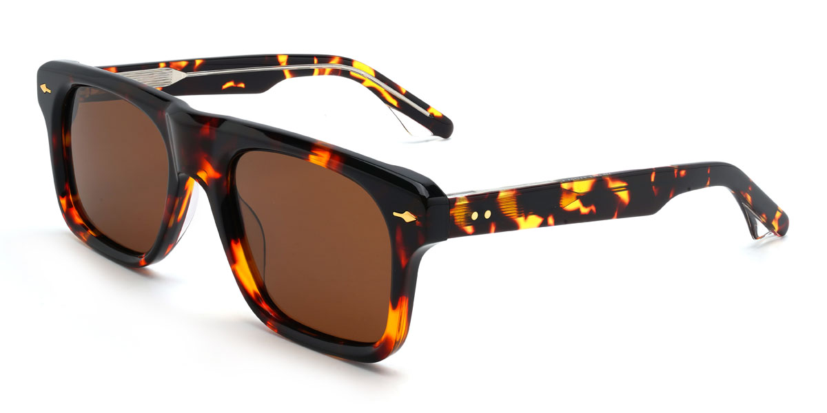 Teknősbéka barna Mousa Szemüveg - Rectangle Sunglasses