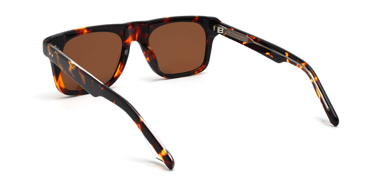 Teknősbéka barna Mousa Szemüveg - Rectangle Sunglasses