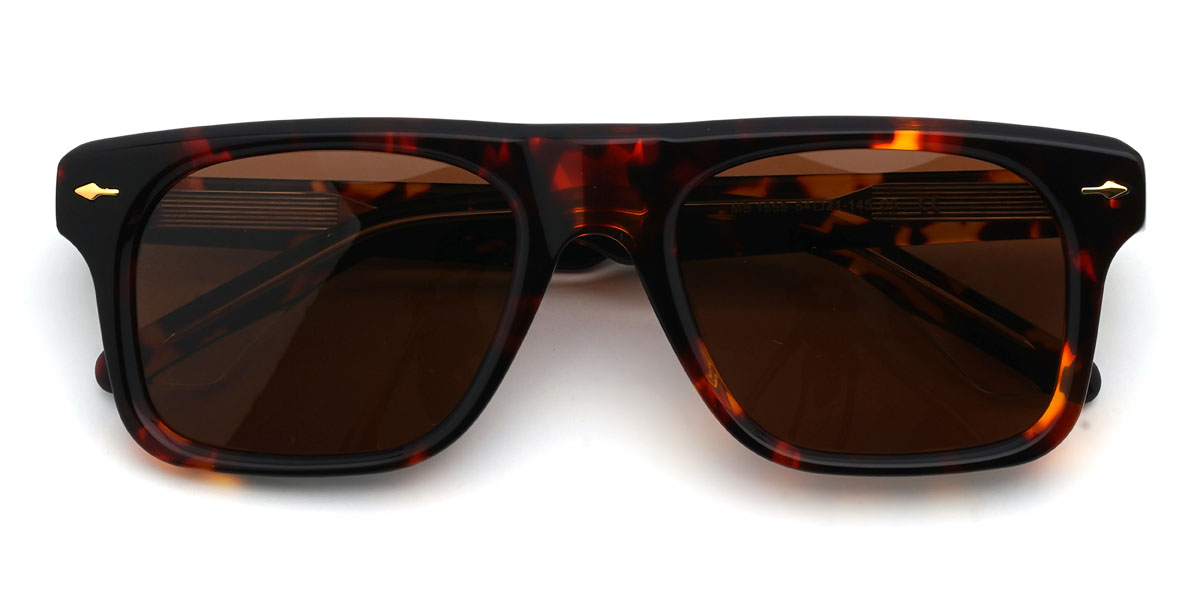 Teknősbéka barna Mousa Szemüveg - Rectangle Sunglasses