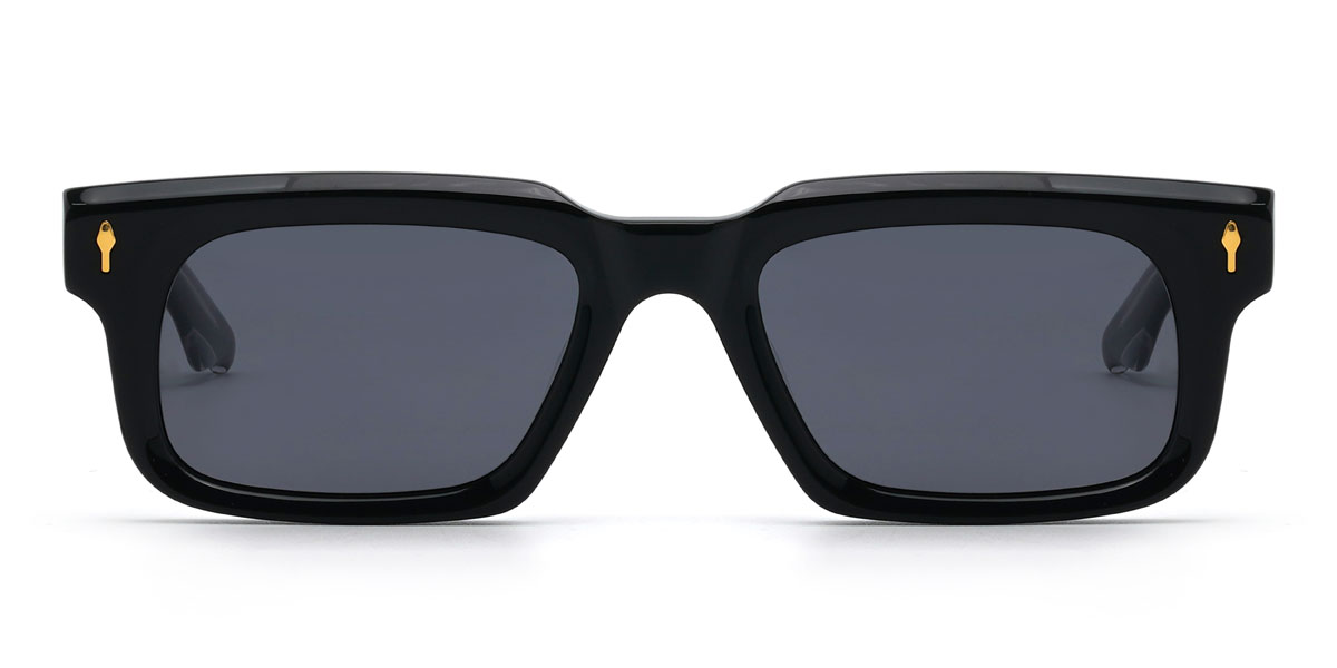 Fekete szürke Diesel Szemüveg - Rectangle Sunglasses
